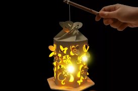 激光點(diǎn)亮濃情中秋，與你許下花燈之約