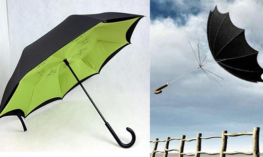 激光鏤空的反向雨傘，再也不懼風(fēng)雨天