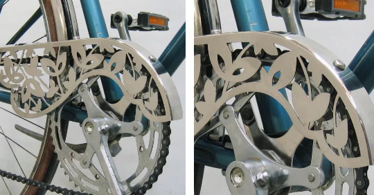 激光切割自行車防護(hù)板，為您安全保駕護(hù)航!