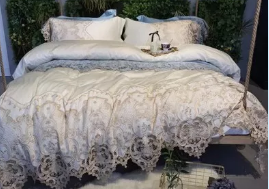 當家紡床品遇上激光工藝，美醉人心只在一瞬間