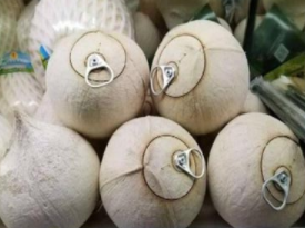 激光切割椰子，輕松喝到甜美新鮮的椰汁